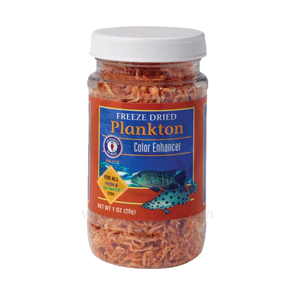 San Francisco Bay Brand Plankton Freeze-Dried Fish Food 1-oz, Kwik Pets