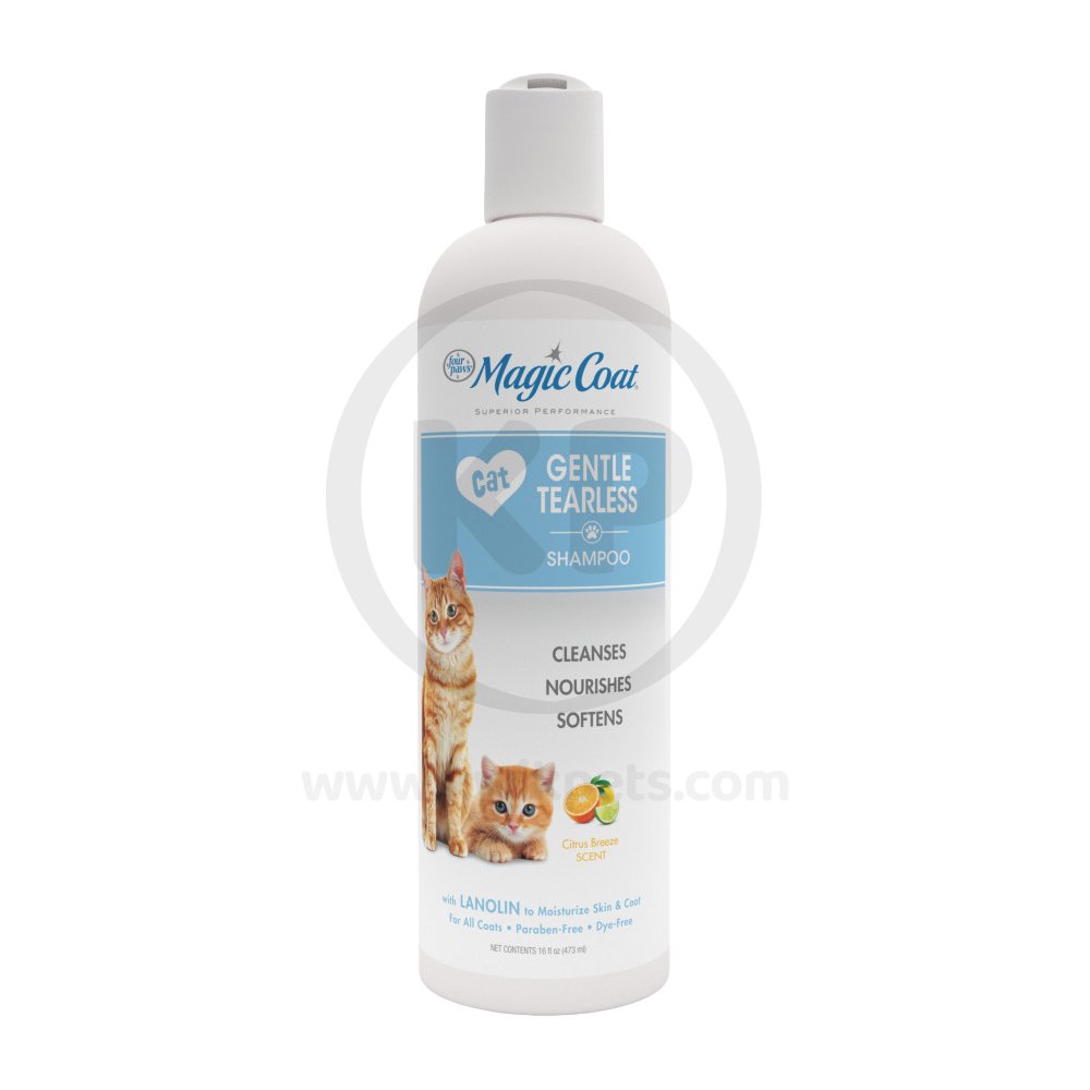 Four Paws Magic Coat Tearless Cat & Kitten Shampoo 16-oz, Kwik Pets