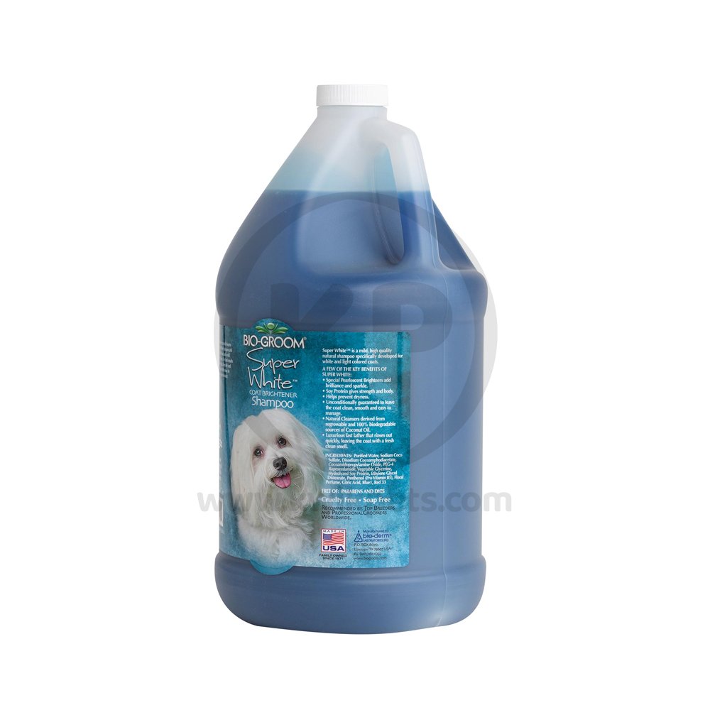 Bio-Groom Super White Shampoo 1 gal, Kwik Pets