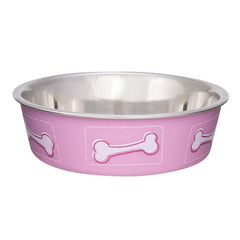 Loving Pets Coastal Dog Bowl Pink Small