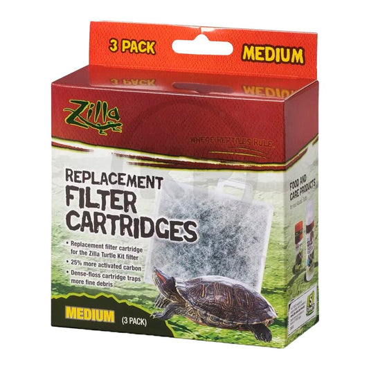 Zilla Replacement Filter Cartridges Medium, Zilla