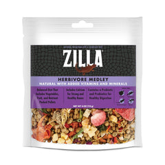 Zilla Herbivore Medley Diet Reptile Food 4-oz