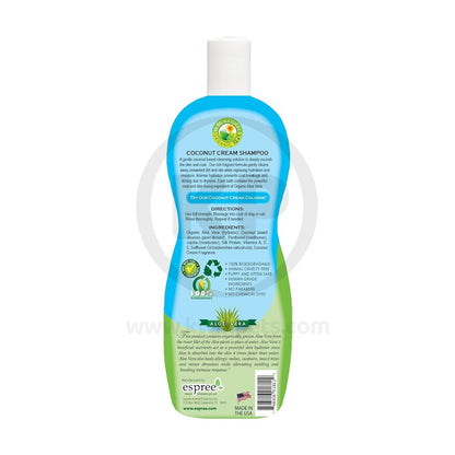 Espree Natural Coconut Cream Dog Shampoo 20-oz, Kwik Pets