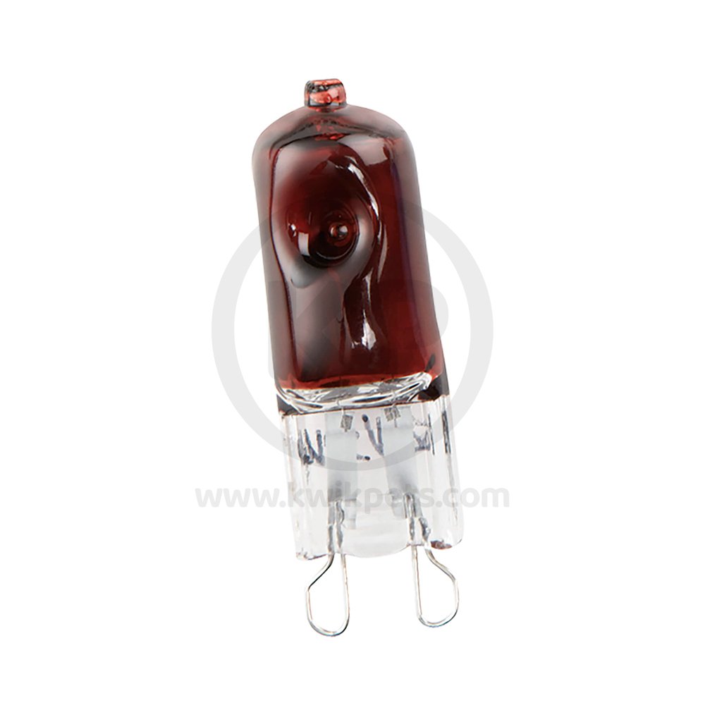 Zilla Mini Halogen Bulbs Night Red 25 W, Zilla