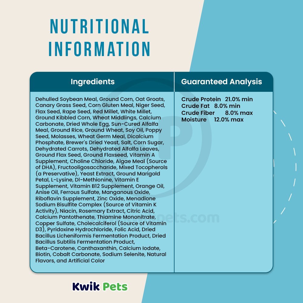 Kaytee Forti-Diet Pro Health Small Bird Molt Cond 11oz Jar, Kaytee
