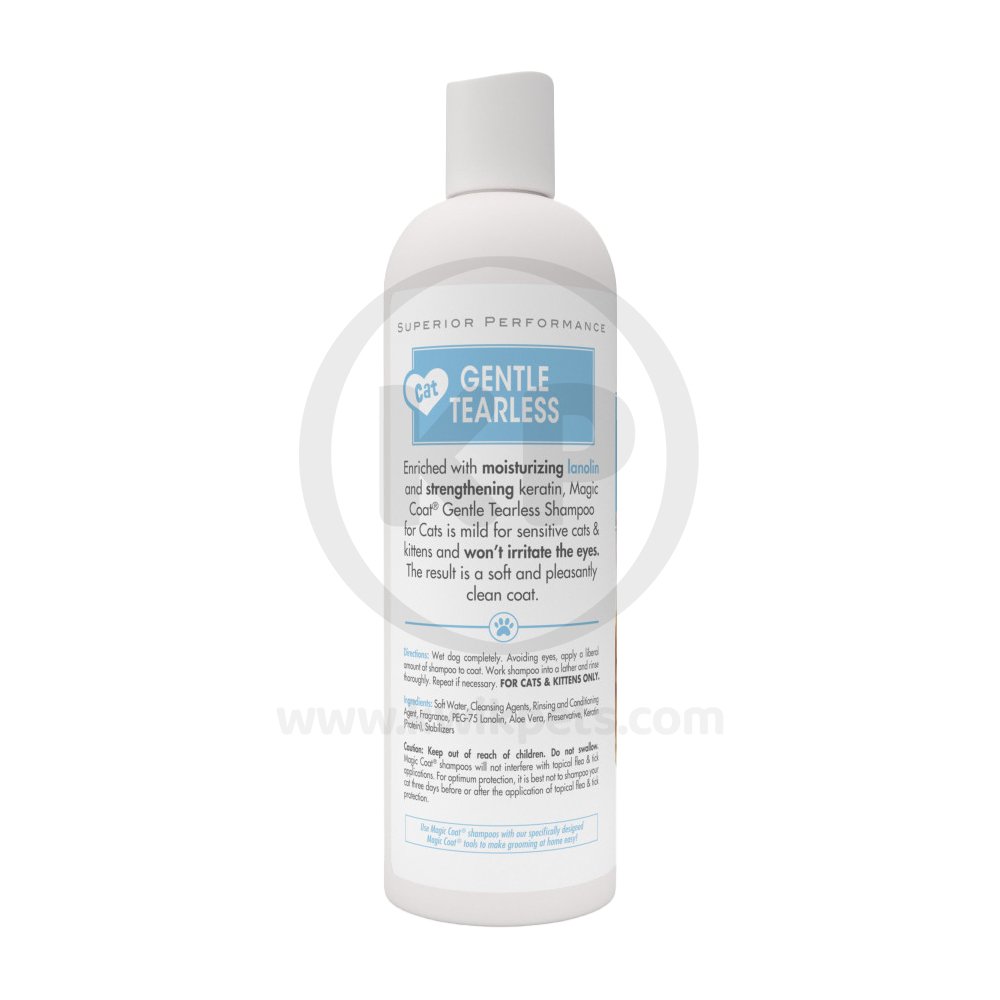 Four Paws Magic Coat Tearless Cat & Kitten Shampoo 16-oz, Kwik Pets