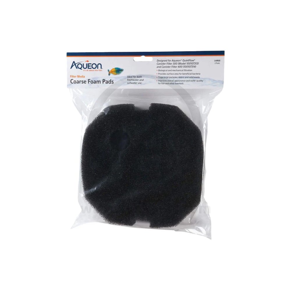 Aqueon Filter Media Foam Pad, Medium/Large