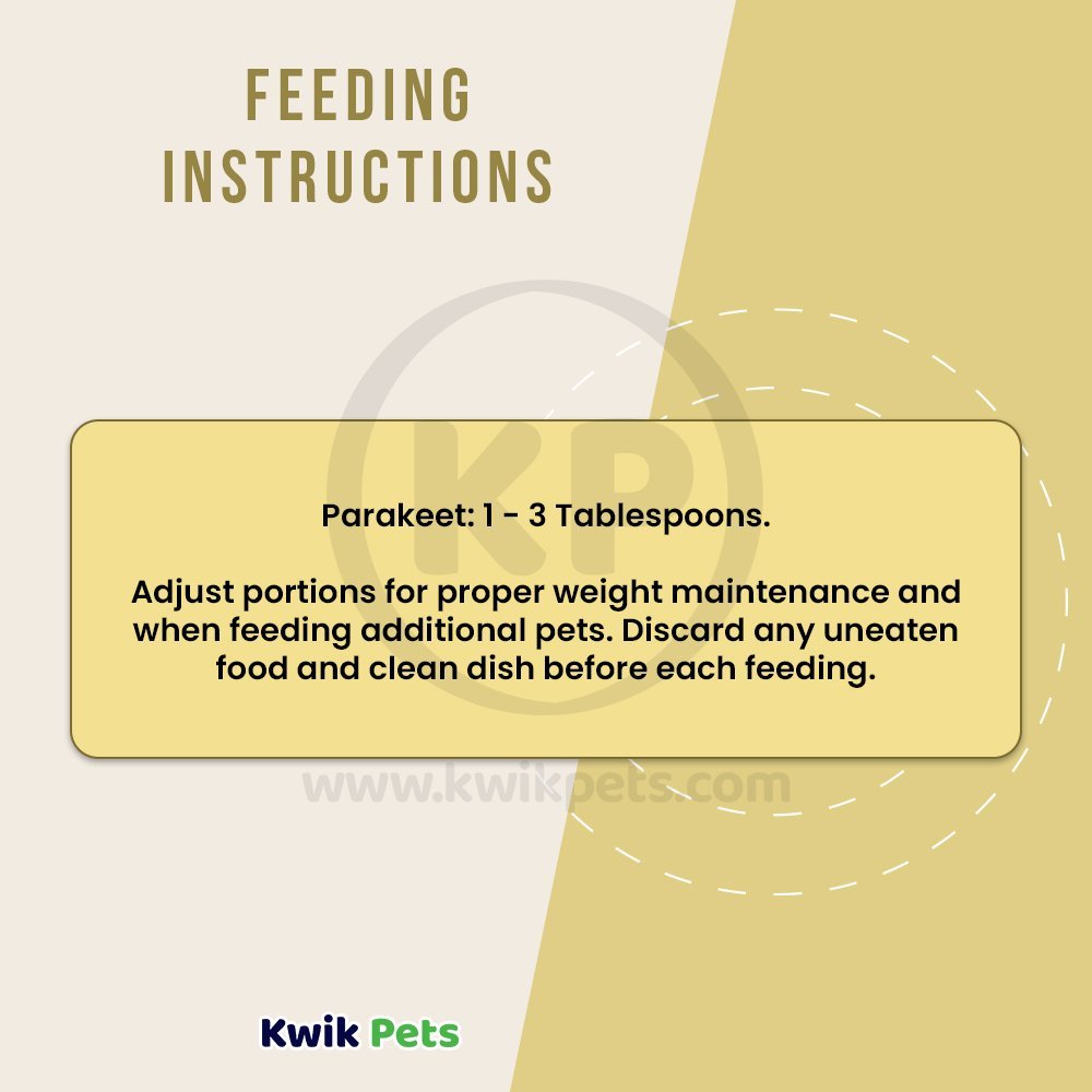 Kaytee Supreme Parakeet Food, 5-lb, Kaytee