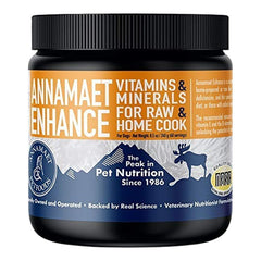 Annamaet Enhance Raw & Home Cook Meal Vitamin & Mineral Supplement for Dogs 8.5-oz