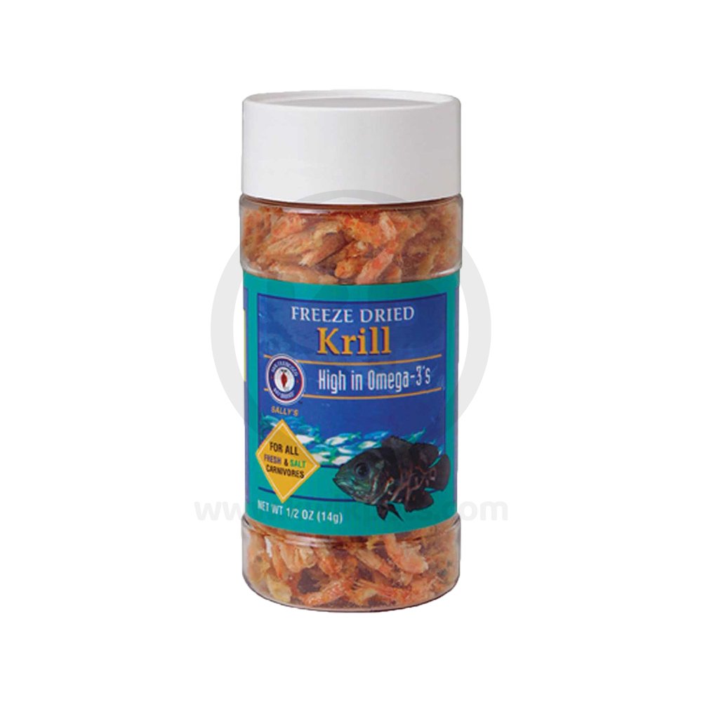 San Francisco Bay Brand Krill Freeze-Dried Fish Food 0.5-oz, Kwik Pets