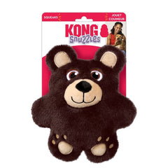 KONG Snuzzles Dog Toy Bear Brown Medium