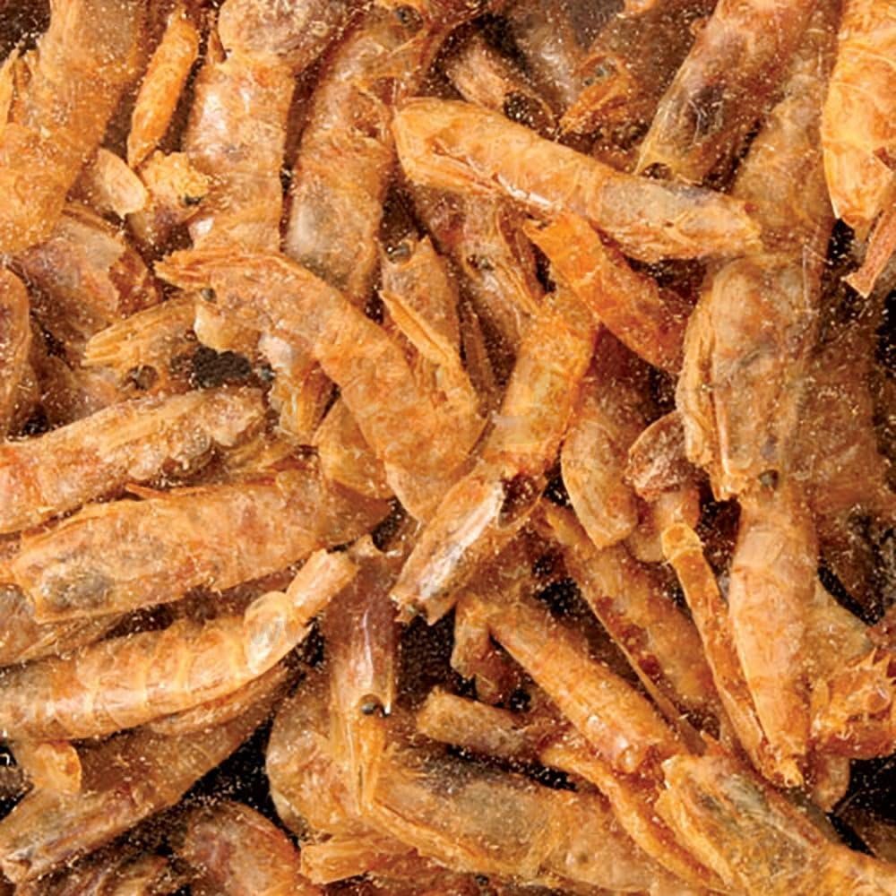 Get Zoo Med Sun-Dried Large Red Shrimp Reptile Food
