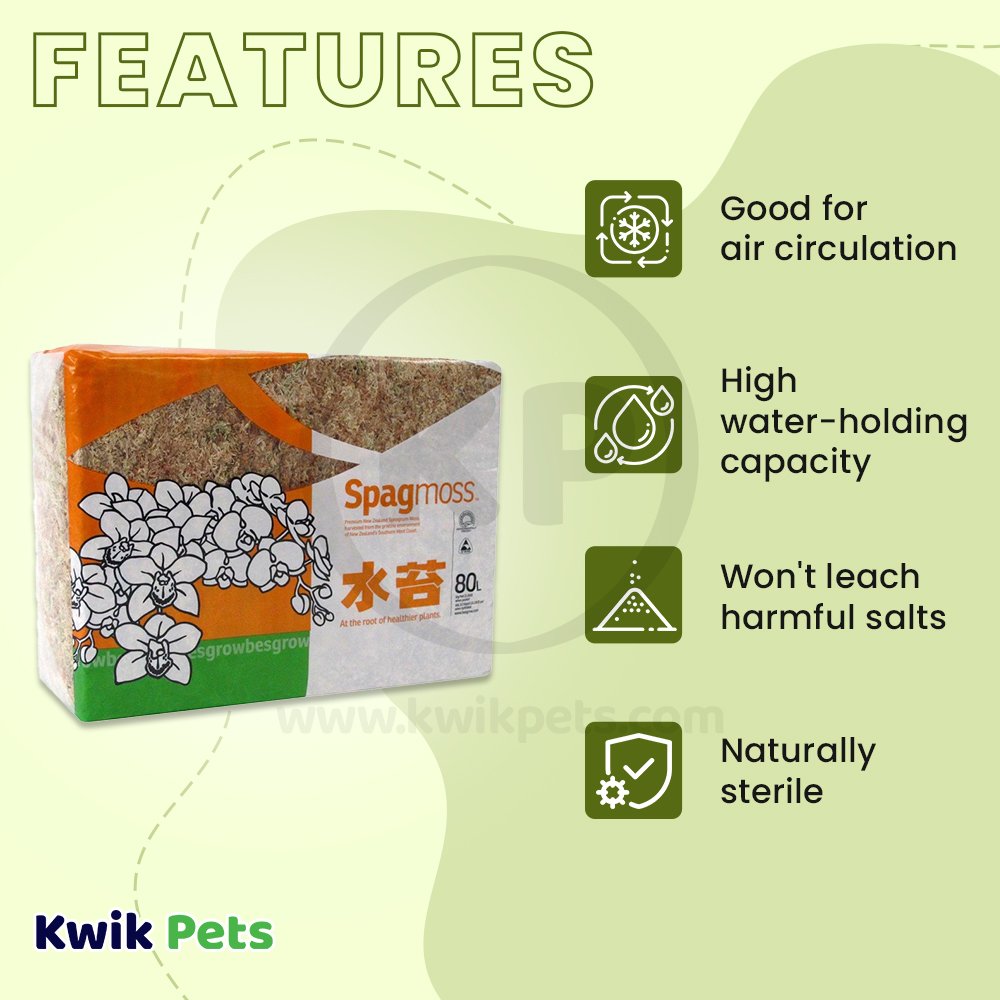 New Zealand Spagmoss 1Kg, New Zealand