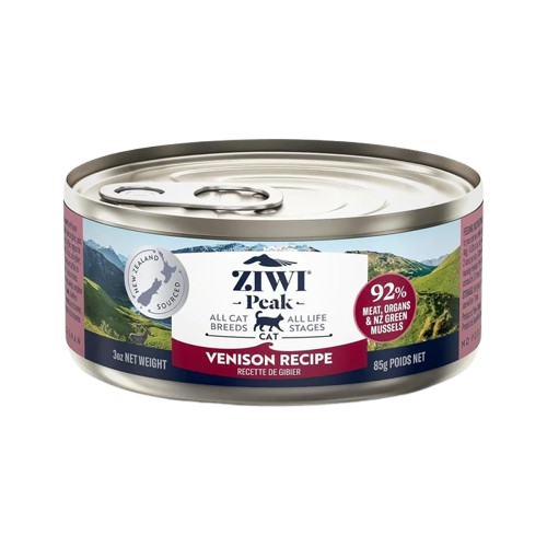 ZIWI Peak Canned Wet Cat Food Venison 3-oz