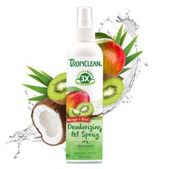 TropiClean EnduraScent Mango Kiwi Dog & Cat Deodorizing Spray 8-oz