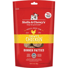Stella & Chewy's Freeze-Dried Raw Dinner Patties Dog Food Chewy’s Chicken 14-oz