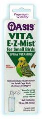 Oasis Vita EZ-Mist Focus Formula Spray Vitamins for Small Birds Diet Foods 2-oz
