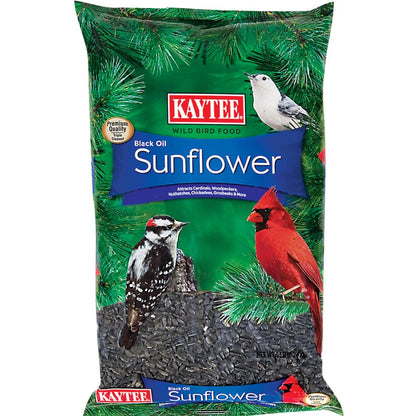 Kaytee Black Oil Sunflower Wild Bird Food 5-lb