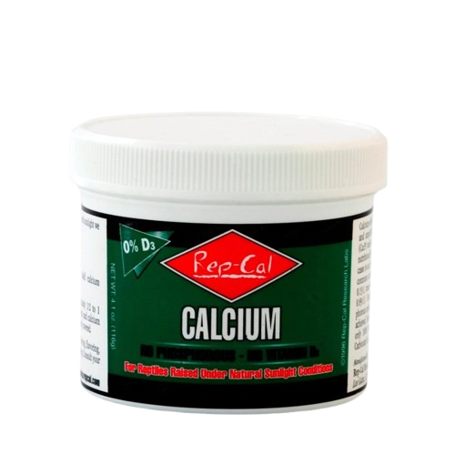 Rep-Cal Calcium Without Vitamin D3 Ultrafine Powdered Supplement for Reptiles & Amphibians 3.3-oz, Kwik Pets