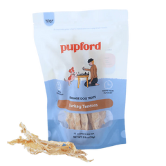 Pupford Turkey Tendon Dog Chews 2.5-oz
