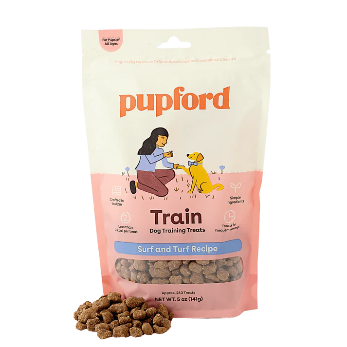Pupford Freeze-Dried Surf & Turf Training Dog Treats 5-oz, Kwik Pets
