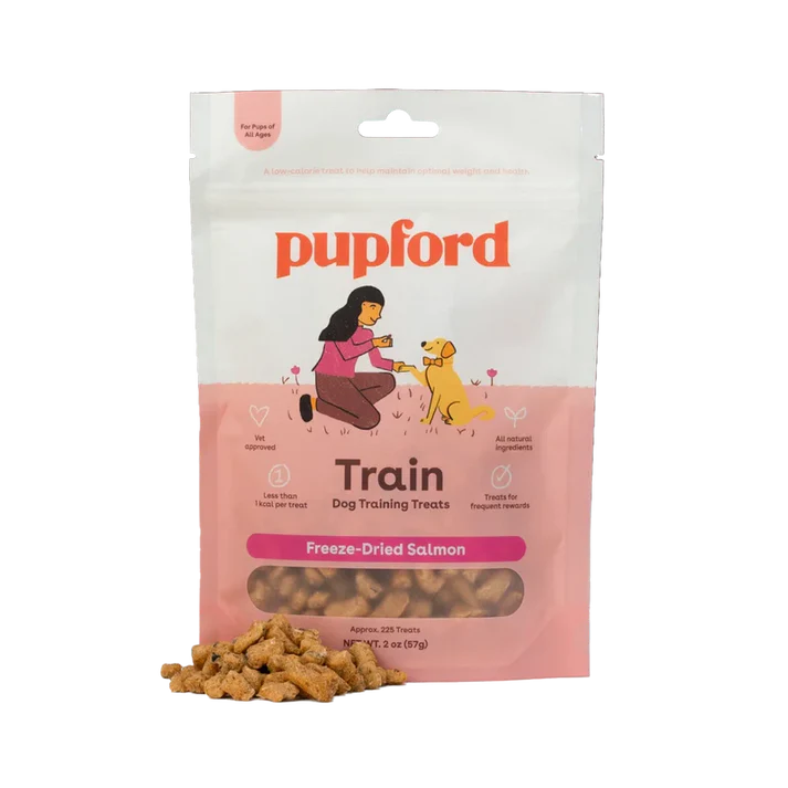 Pupford Freeze-Dried Salmon Training Dog Treats 2-oz, Kwik Pets