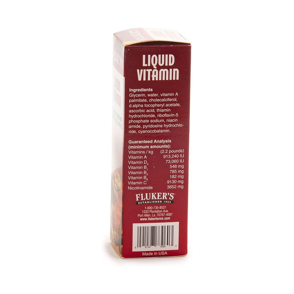 Side of Fluker's Liquid Vitamin Supplement for Reptiles 1.7-oz