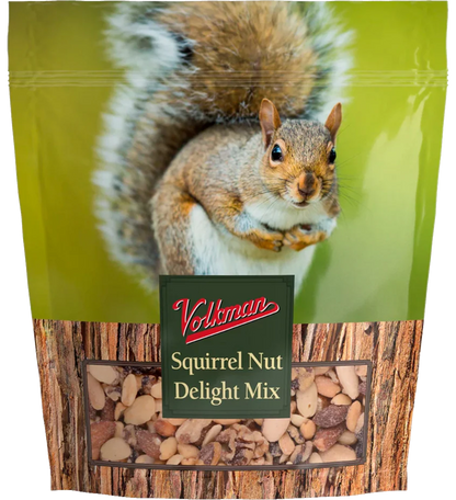 Volkman Seed Company Small Animal Squirrel Delight All Nut Mix Dry Food 4-lb, Kwik Pets
