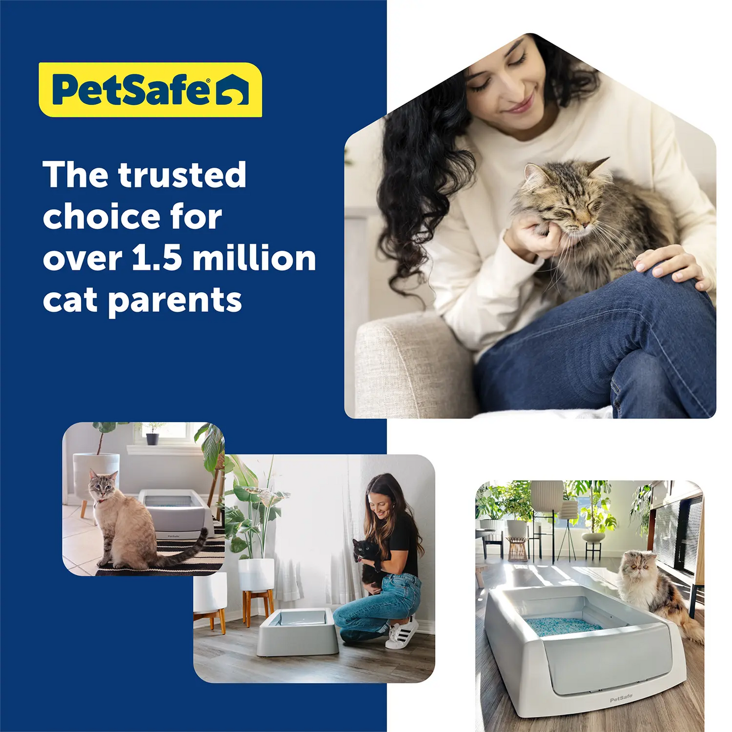 Testimonial of PetSafe Premier Come With Me Kitty Harness & Bungee Leash Combo Royal Blue/Navy Large