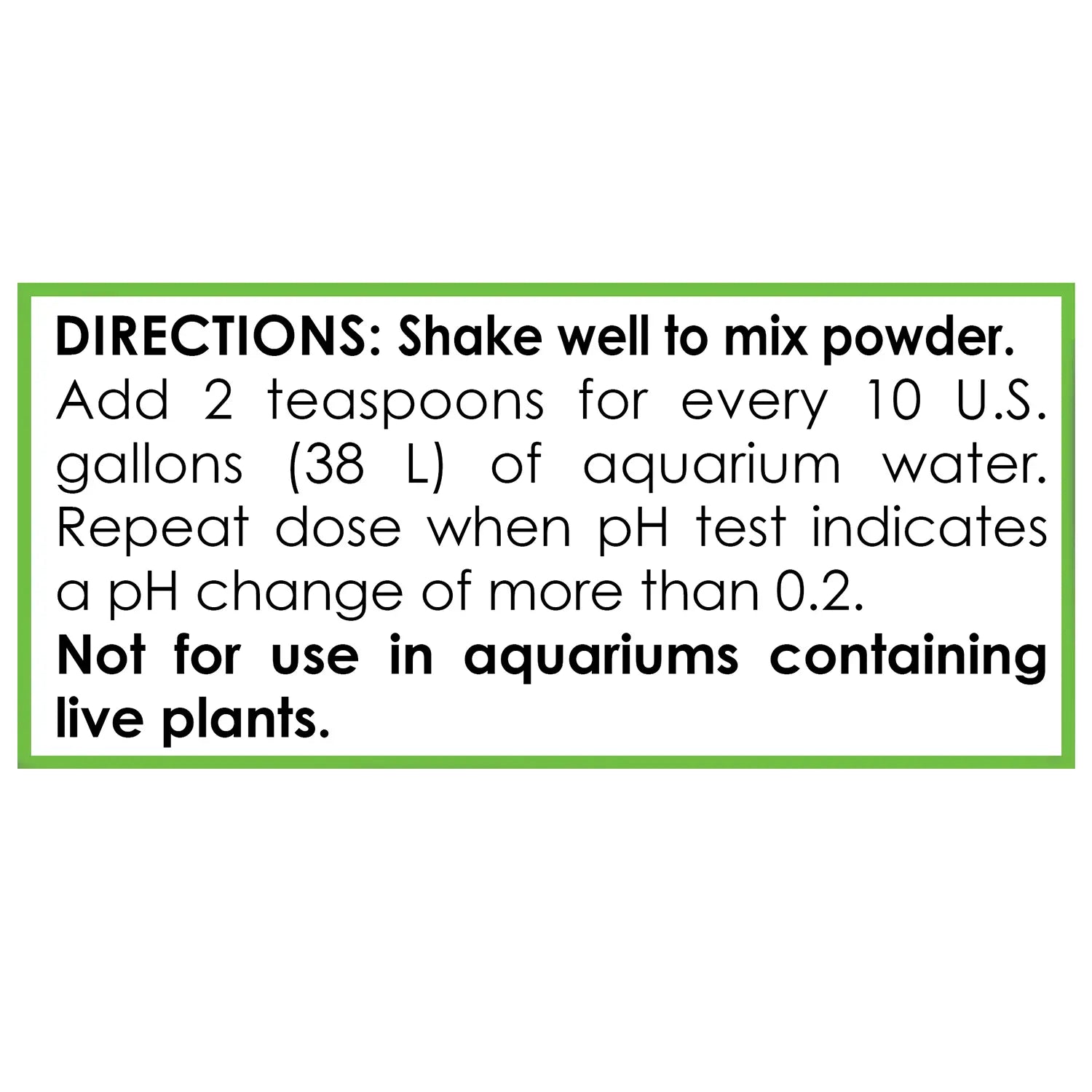 usage of API Proper pH 6.5 Aquarium Water Treatment 8.5-oz