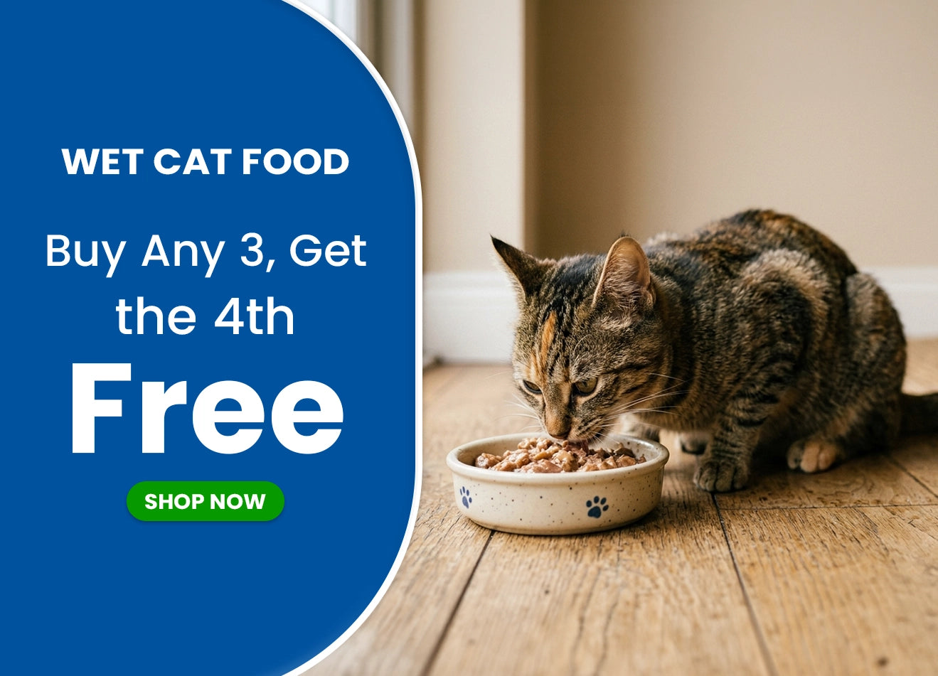 Wet Cat Food - Buy 3 Get 4th Free 