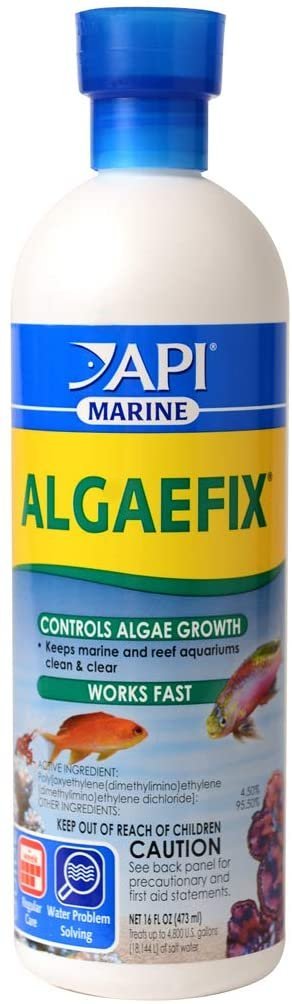 API AlgaeFix Marine Aquarium Algaecide 16 oz - Kwik Pets