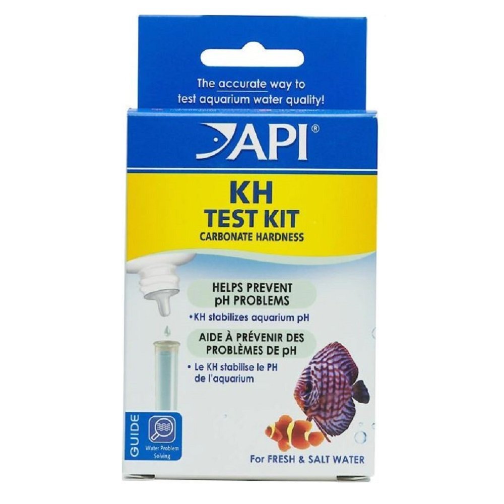 API KH Carbonate Hardness Fresh & Salt Water Aquarium Test Kit - Kwik Pets