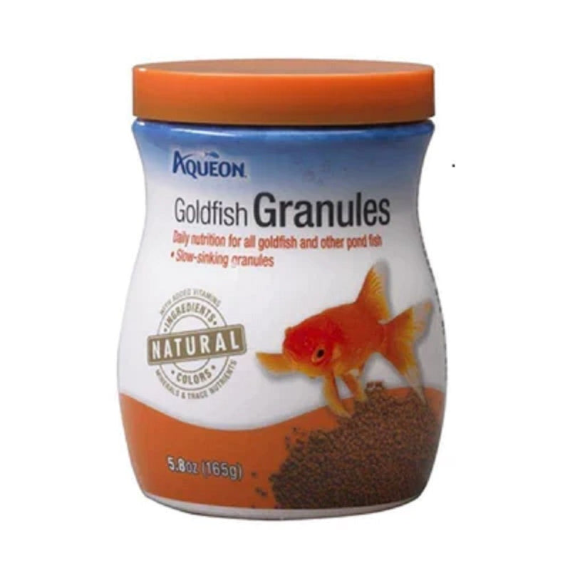 Aqueon Goldfish Granules Fish Food 5.8oz Jar - Kwik Pets