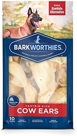 Barkworthies Cow Ear 10 Pack - Kwik Pets