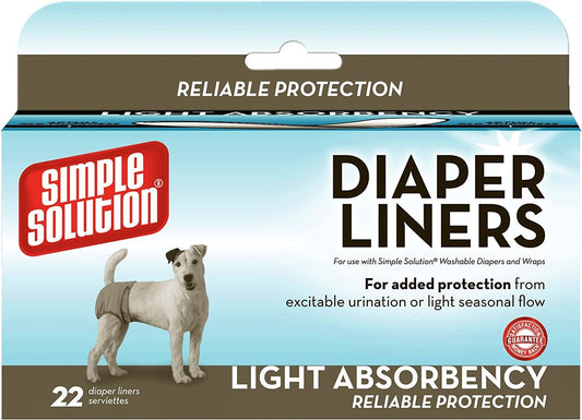 Bramton Simple Solution Diaper Liners 22pk - Kwik Pets