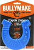 BullyMake Toss n' Treat Flavored Dog Chew Toy Horseshoe, Bacon, One Size - Kwik Pets