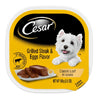Cesar Sunrise Classic Loaf in Sauce Adult Wet Dog Food Grilled Steak & Eggs, 3.5 oz - Kwik Pets