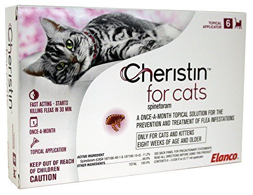 Cheristin Cat Topical Squeeze on Flea Treatment 6pk - Kwik Pets