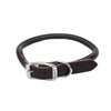 Coastal Circle T Latigo Leather Round Dog Collar 3/4X20in - Kwik Pets