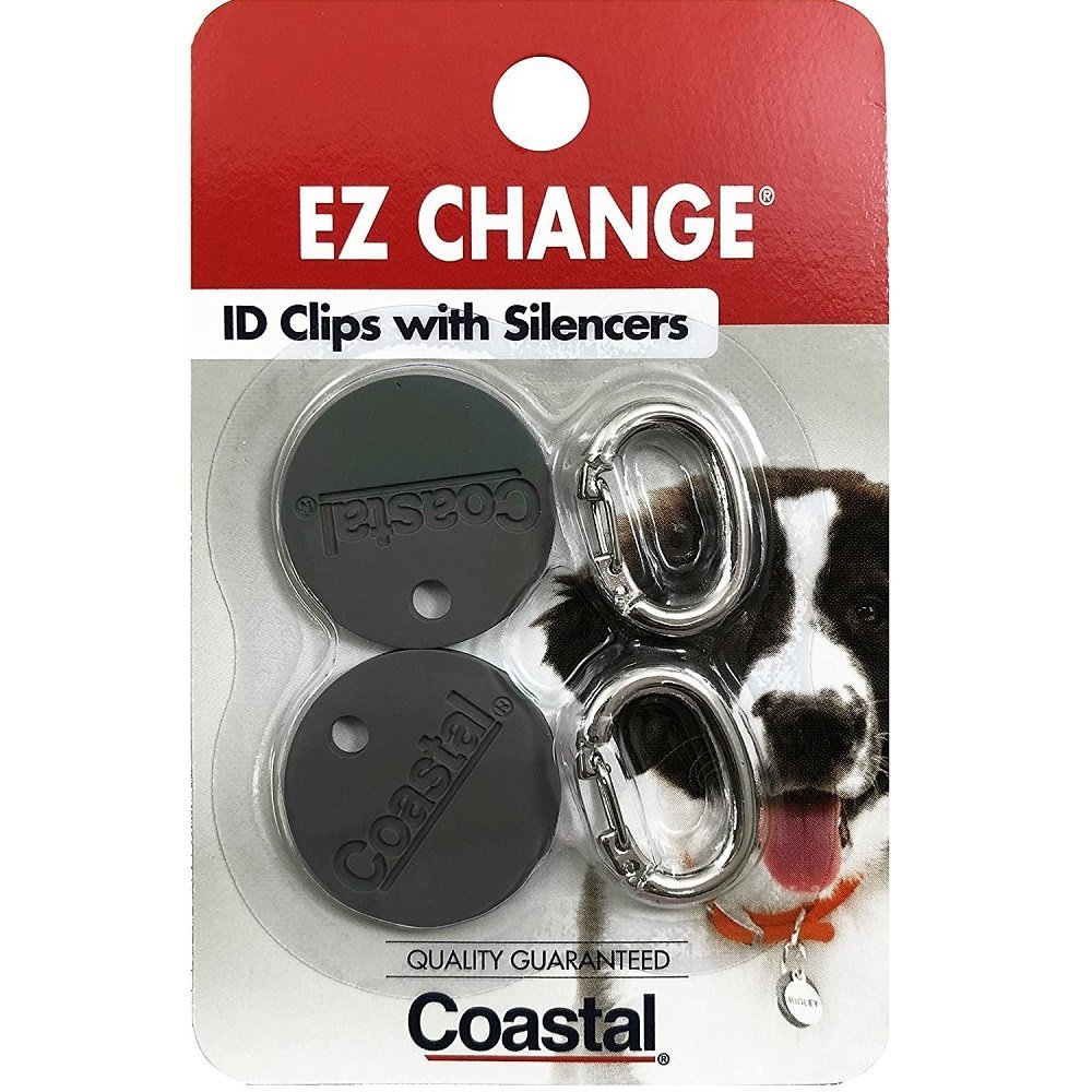Coastal EZ Change® Dog ID Clip with Silencer - Kwik Pets
