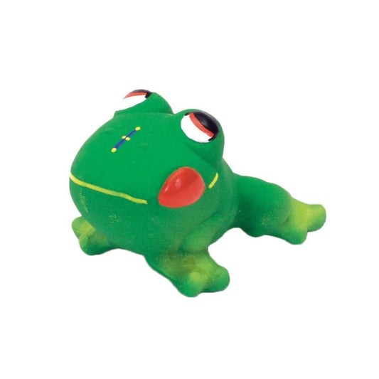 Coastal Rascals Latex Frog Dog Toy 3in - Kwik Pets