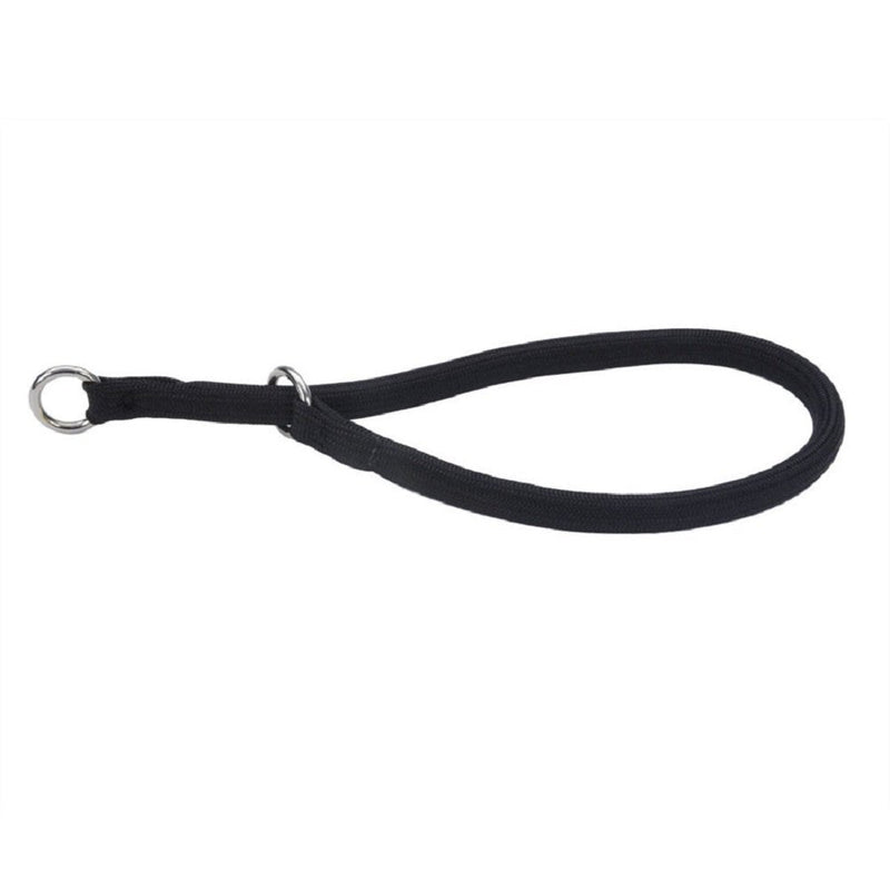 Coastal Round Nylon Training Dog Collar Black 3/8x22in - Kwik Pets