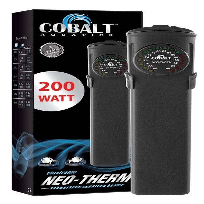 Cobalt Neo-Therm Plastic LED Heater 200watt - Kwik Pets