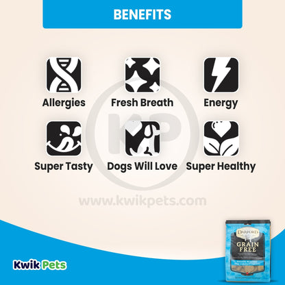 Darford Grain Free Dog Biscuits Breath Beaters Regular, Breath Beaters, 12 oz - Kwik Pets