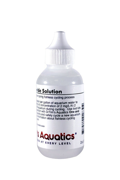 Dr. Tim's Aquatics Ammonium Chloride Solution for Cycling Aquariums, 2-oz bottle - Kwik Pets