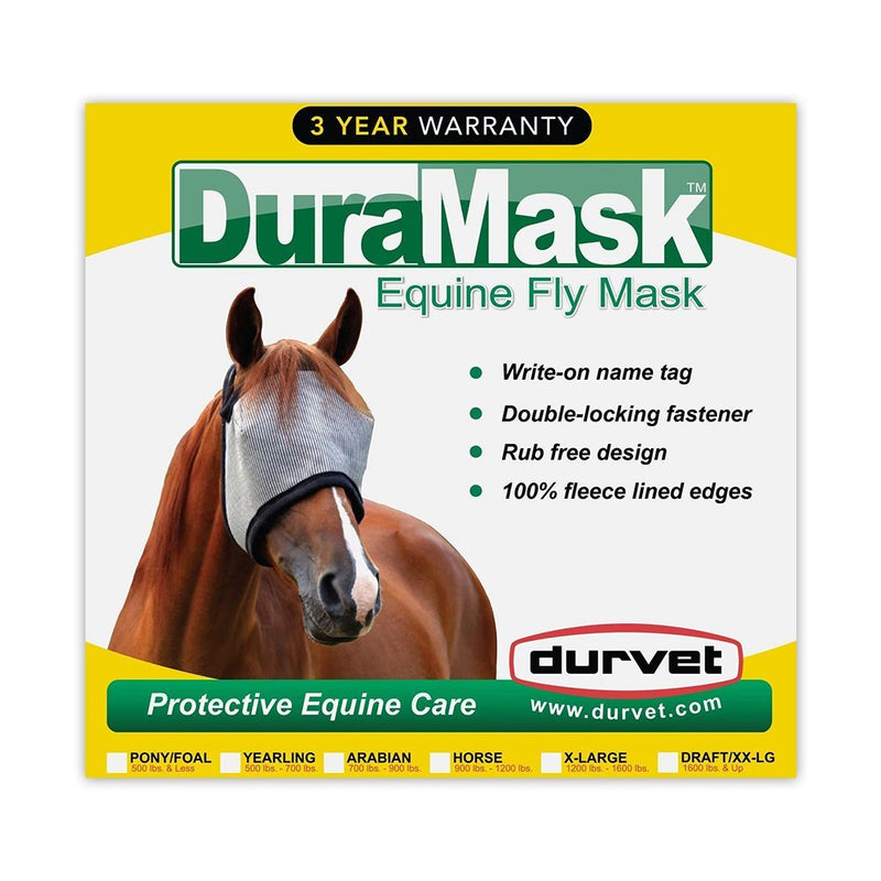 Durvet Fly Rid Dura-Mask Horse 60000 - Kwik Pets