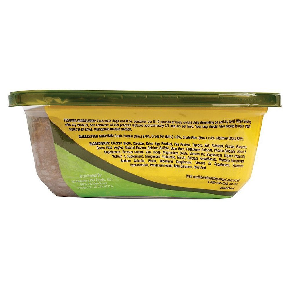 Earthborn Holistic Chip's Chicken Casserole Stew Grain-Free Wet Dog Food Chicken, 8 oz - Kwik Pets
