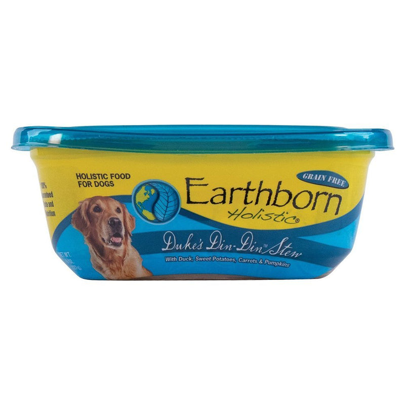 Earthborn Holistic Duke's Din-Din Stew Grain-Free Wet Dog Food Duck|Turkey, 8 oz - Kwik Pets