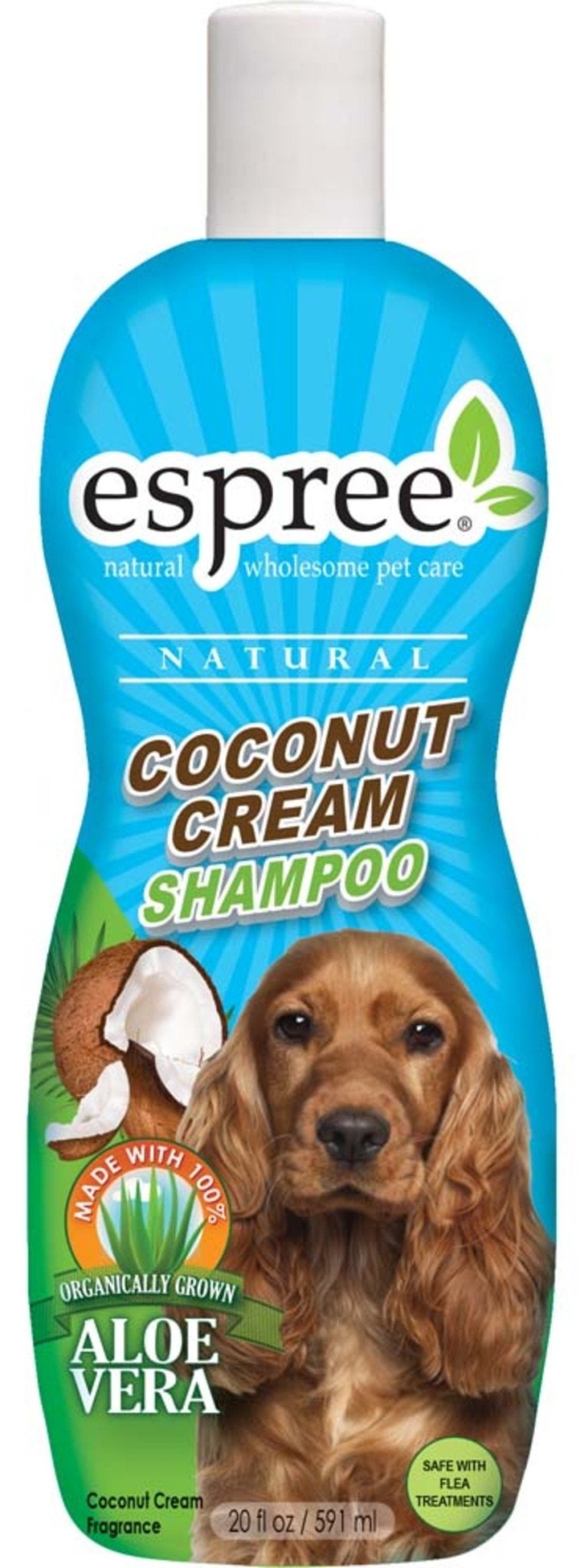 Espree Natural Coconut Cream Dog Shampoo 20 fl oz - Kwik Pets